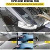 image:imageVEVOR Rods Dent Removal Kit 13 Pcs Paintless Dent Repair Rods Stainless Steel Dent Rods Whale Tail Dent Repair Tools Professional Hail Dent Removal Tool For Minor Dents Door Dings And Hail Damage13 Pcs with 5 Rods