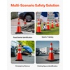 image:imageVEVOR Safety Cones 6 Pack 36 Traffic Cones PVC Orange Construction Cones with Reflective Collars and Black Weighted Base for Traffic Control Driveway Road Parking and School Improvement30