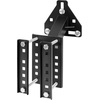 image:imageVEVOR Spare Tire Carrier Trailer Spare Tire Mount 160 lbs Capacity Utility Trailer Accessories Fits Most 4 amp 5 amp 6 amp 8 Lugs Wheels on 4 425 45 475 5 55 6 65 Bolt PatternsThreeBolt
