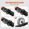 image:imageVEVOR Spare Tire Carrier Trailer Spare Tire Mount 160 lbs Capacity Utility Trailer Accessories Fits Most 4 amp 5 amp 6 amp 8 Lugs Wheels on 4 425 45 475 5 55 6 65 Bolt PatternsThreeBolt