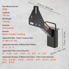 image:imageVEVOR Spare Tire Carrier Trailer Spare Tire Mount 160 lbs Capacity Utility Trailer Accessories Fits Most 4 amp 5 amp 6 amp 8 Lugs Wheels on 4 425 45 475 5 55 6 65 Bolt PatternsSinglebolt
