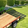 image:imageVEVOR Trailer Tailgate Lift Assist Max 180 lbs Load Capacity Compatible with Open Utility Trailer Tailgate and Ramp with 10 to 24 Inches Heights Side Rail and 4 to 6 Feet Height Tail Gate or Ramp1 Sides