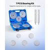 image:imageVEVOR Truck Hub Seal Installer Kit Heavy Duty Bearing Race and Seal Drivers for Class 7 8 Trucks Truck Hub Seal Removal Installation61850truck hub seal install kit