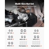 image:imageVEVOR Wheel Bearing Hub Removal Tool Kit Compatible with All Axle Bolt Hubs 5 6 8 Lug Hubs Buster Puller Universal Wheel Hub Shocker Wheel Hub Buster Tool with Nuts amp Washers for Sedan SUV TruckWheel Bearing Hub Removal Tool