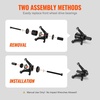 image:imageVEVOR Wheel Bearing Press Kit 23 pcs FWD Bearing Puller Tools for Front Wheel Drive Bearing Removal and Installation Wheel Bearing Tool with Sliding Screws Bushings Sleeve Plates Storage Case