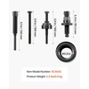 image:imageVEVOR Yoke Puller Made for Class 68 Transportation Trucks and Equipment Heavy Duty Yoke Removal Tool Kit Automotive Yoke Puller Kit Compatible with Kenworth Peterbilt Freightliner Mack Volvopower steering pump pulley removal tool