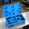 image:imageVEVOR Yoke Puller Made for Class 68 Transportation Trucks and Equipment Heavy Duty Yoke Removal Tool Kit Automotive Yoke Puller Kit Compatible with Kenworth Peterbilt Freightliner Mack Volvopower steering pump pulley removal tool