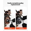 image:imageVEVOR Yoke Puller Made for Class 68 Transportation Trucks and Equipment Heavy Duty Yoke Removal Tool Kit Automotive Yoke Puller Kit Compatible with Kenworth Peterbilt Freightliner Mack Volvopower steering pump pulley removal tool