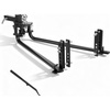 image:imageVEOVR Weight Distribution Hitch 1000 lbs Weight Distributing Hitches Kit with Sway Control for Trailer 2in Solid Steel Shank 2516 in Alloy Steel Ball Powder Coated Load Leveling Hitch Black1200lbs