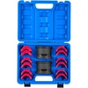image:imageVEVOR 52PCS Custom Bushing Bearing amp Seal Driver Set Transmission Wheel Axle Bearing Race Seal Driver Installer Remover 1865mm amp 74mm Metric Discs Bush Removal Puller Bearing Press Tool Kitbike fork seal driver