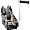 image:imageVEVOR Hand Winch 3500 lbs Pulling Capacity Boat Trailer Winch Heavy Duty Rope Crank with 33 ft Steel Wire Cable and TwoWay Ratchet Manual Operated Hand Crank Winch for Trailer Boat or ATV Towing3500lbs