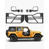 image:imageVEVOR Jeep Tube Doors 2Door Hunting Style Jeep Tubular Door with HeavyDuty Hinges amp OE Latch Jeep Doors with Rear View Mirrors Fit for 20182026 Jeep Wrangler JL amp 20202026 Jeep Gladiator JT2 DoorSide View Mirror