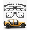 image:imageVEVOR Jeep Tube Doors 2Door Hunting Style Jeep Tubular Door with HeavyDuty Hinges amp OE Latch Jeep Doors with Rear View Mirrors Fit for 20182026 Jeep Wrangler JL amp 20202026 Jeep Gladiator JTAdventure Style