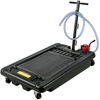 image:imageVEVOR Oil Drain Pan 15 Gallon Oil Drain Tank 57L Low Profile Oil Drain Pan Large Capacity Oil Change Pan Foldable Hand with Pump Hose Swivel Casters Wheels for Car SUV Trucks Oil DrainingFloral