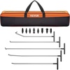 image:imageVEVOR Rods Dent Removal Kit 13 Pcs Paintless Dent Repair Rods Stainless Steel Dent Rods Whale Tail Dent Repair Tools Professional Hail Dent Removal Tool For Minor Dents Door Dings And Hail Damage13 Pcs with 5 Rods