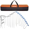 image:imageVEVOR Rods Dent Removal Kit 13 Pcs Paintless Dent Repair Rods Stainless Steel Dent Rods Whale Tail Dent Repair Tools Professional Hail Dent Removal Tool For Minor Dents Door Dings And Hail Damage21 Pcs with 21 Rods