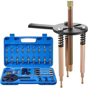 image:imageVEVOR 36in1 Bearing Puller Set 36 PCS 3Jaw Hook Puller for Internal External Bearings and Bearing Without Inner Shaft Multifunctional Bearing Removal Tool with Heavy Duty Portable Storage Case
