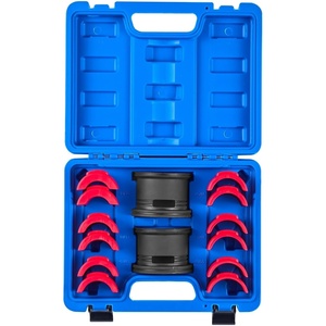 image:imageVEVOR 52PCS Custom Bushing Bearing amp Seal Driver Set Transmission Wheel Axle Bearing Race Seal Driver Installer Remover 1865mm amp 74mm Metric Discs Bush Removal Puller Bearing Press Tool Kitbike fork seal driver