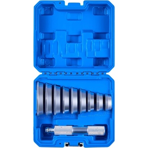 image:imageVEVOR Bearing Press Kit 52 Pcs Bearing Race and Seal Driver Set with 49 Bushings and Handle Shaft Bushing Driver Tool Set Heavy Duty Carbon Steel Removal Installation Tool Kit10pcs