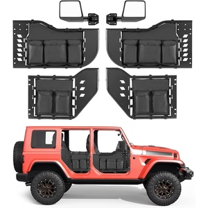 image:imageVEVOR Jeep Tube Doors 2Door Hunting Style Jeep Tubular Door with HeavyDuty Hinges amp OE Latch Jeep Doors with Rear View Mirrors Fit for 20182026 Jeep Wrangler JL amp 20202026 Jeep Gladiator JTStorage Bag Style