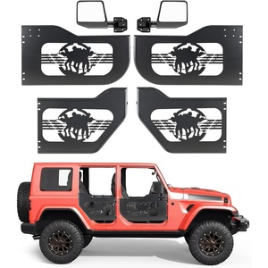 image:imageVEVOR Jeep Tube Doors 2Door Hunting Style Jeep Tubular Door with HeavyDuty Hinges amp OE Latch Jeep Doors with Rear View Mirrors Fit for 20182026 Jeep Wrangler JL amp 20202026 Jeep Gladiator JTSoldier Style