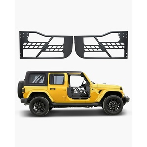 image:imageVEVOR Jeep Tube Doors 2Door Hunting Style Jeep Tubular Door with HeavyDuty Hinges amp OE Latch Jeep Doors with Rubber Pads amp Toughened Steel Tube Fit for 20072018 Jeep Wrangler JK2JK