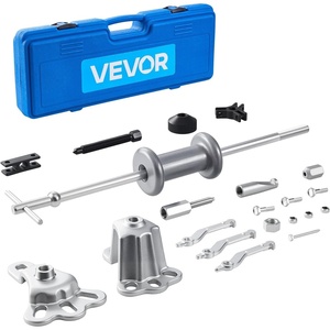 image:imageVEVOR Liner Puller Cylinder Liner Puller Diesel Engines Liner Puller Tool Both DryType and WetType Fit Diameter of 75 mm138 mm Universal Cylinder Liner Puller Tool Set for Auto Repairslide hammer puller set