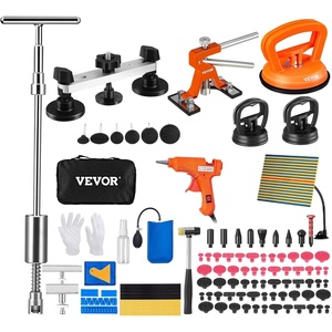 image:imageVEVOR Rods Dent Removal Kit 13 Pcs Paintless Dent Repair Rods Stainless Steel Dent Rods Whale Tail Dent Repair Tools Professional Hail Dent Removal Tool For Minor Dents Door Dings And Hail Damage117PCS