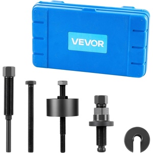 image:imageVEVOR Yoke Puller Made for Class 68 Transportation Trucks and Equipment Heavy Duty Yoke Removal Tool Kit Automotive Yoke Puller Kit Compatible with Kenworth Peterbilt Freightliner Mack Volvopower steering pump pulley removal tool
