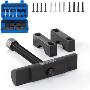 image:imageVEVOR Yoke Puller Made for Class 68 Transportation Trucks and Equipment Heavy Duty Yoke Removal Tool Kit Automotive Yoke Puller Kit Compatible with Kenworth Peterbilt Freightliner Mack VolvoYoke Puller