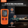 image:image3in1 EMF Meter 5Hz6GHz Handheld Rechargeable Electromagnetic Field Radiation Detector Digital LCD EMF Tester for EF MF RF Home Inspections Outdoor Ghost Hunting 5G Cell Tower Temperature3in1Can detect 5G  Temperature