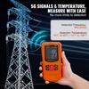 image:image3in1 EMF Meter 5Hz6GHz Handheld Rechargeable Electromagnetic Field Radiation Detector Digital LCD EMF Tester for EF MF RF Home Inspections Outdoor Ghost Hunting 5G Cell Tower Temperature3in1Can detect 5G  Temperature