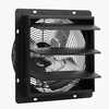 image:imageVEVOR 10 inch Exhaust Fan Wall Mounted Attic Fan with Variable Speed Temperature amp Humidity Controller 1000 CFM Automatic Shutter2025VBlk