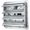 image:imageVEVOR 12 Shutter Exhaust Fan Highspeed 1000 CFM Aluminum Wall Mount Attic Fan with ACmotor Ventilation and Cooling for Greenhouses Garages Sheds Shops FCC16 Inch
