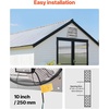 image:imageVEVOR 12 Shutter Exhaust Fan Highspeed 1000 CFM Aluminum Wall Mount Attic Fan with ACmotor Ventilation and Cooling for Greenhouses Garages Sheds Shops FCC36 Inch