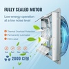 image:imageVEVOR 12 Shutter Exhaust Fan Highspeed 1000 CFM Aluminum Wall Mount Attic Fan with ACmotor Ventilation and Cooling for Greenhouses Garages Sheds Shops FCC16 Inch