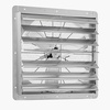 image:imageVEVOR 12 Shutter Exhaust Fan Highspeed 1000 CFM Aluminum Wall Mount Attic Fan with ACmotor Ventilation and Cooling for Greenhouses Garages Sheds Shops FCC30 Inch