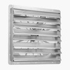 image:imageVEVOR 12 Shutter Exhaust Fan Highspeed 1000 CFM Aluminum Wall Mount Attic Fan with ACmotor Ventilation and Cooling for Greenhouses Garages Sheds Shops FCC36 Inch