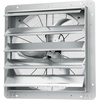 image:imageVEVOR 12 Shutter Exhaust Fan Highspeed 1000 CFM Aluminum Wall Mount Attic Fan with ACmotor Ventilation and Cooling for Greenhouses Garages Sheds Shops FCC24 Inch