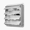 image:imageVEVOR 12 Shutter Exhaust Fan Highspeed 1000 CFM Aluminum Wall Mount Attic Fan with ACmotor Ventilation and Cooling for Greenhouses Garages Sheds Shops FCC18 Inch
