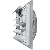 image:imageVEVOR 12 Shutter Exhaust Fan Highspeed 1000 CFM Aluminum Wall Mount Attic Fan with ACmotor Ventilation and Cooling for Greenhouses Garages Sheds Shops FCC24 Inch