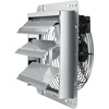 image:imageVEVOR 12 Shutter Exhaust Fan Highspeed 1000 CFM Aluminum Wall Mount Attic Fan with ACmotor Ventilation and Cooling for Greenhouses Garages Sheds Shops FCC12 Inch