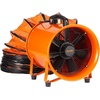 image:imageVEVOR Air Mover Blower Fan 12 Inch 3198CFM 585W with 33ft Flexible Duct Industrial Portable Ventilator BlowerExhaust10in16ft