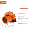 image:imageVEVOR Air Mover Blower Fan 12 Inch 3198CFM 585W with 33ft Flexible Duct Industrial Portable Ventilator BlowerExhaust10in16ft