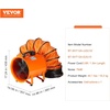 image:imageVEVOR Air Mover Blower Fan 12 Inch 3198CFM 585W with 33ft Flexible Duct Industrial Portable Ventilator BlowerExhaust12in33ft