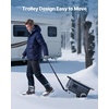 image:imageVEVOR Diesel Heater 8KW DC 12V24V All in One Portable Diesel Air Heater with Bluetooth APP Control Remote Control and LCD Screen Trolley Design 13 Gal Fuel Tank for Trucks Vans RVs Campers