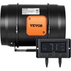 image:imageVEVOR Inline Duct Fan 6Inch 402 CFM with Temperature Humidity Controller Quiet ECMotor Ventilation Exhaust Fan for Cooling Booster Grow Tents Hydroponics8 Inch