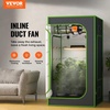 image:imageVEVOR Inline Duct Fan 8Inch 750 CFM with Variable Speed Controller Quiet ACMotor Ventilation Exhaust Fan for Cooling Booster Grow Tents Hydroponics4 Fan  Variable Speed Controller