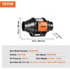 image:imageVEVOR Inline Duct Fan 8Inch 750 CFM with Variable Speed Controller Quiet ACMotor Ventilation Exhaust Fan for Cooling Booster Grow Tents Hydroponics4 Fan  Variable Speed Controller