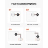 image:imageVEVOR Inline Duct Fan 8Inch 750 CFM with Variable Speed Controller Quiet ACMotor Ventilation Exhaust Fan for Cooling Booster Grow Tents Hydroponics6 Fan  Air Filtration Kit